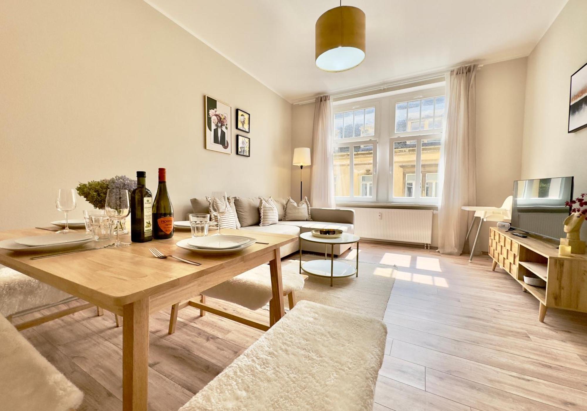 Bautzen Living Appartement - Zentrumslage Parkplatz Babybett ภายนอก รูปภาพ